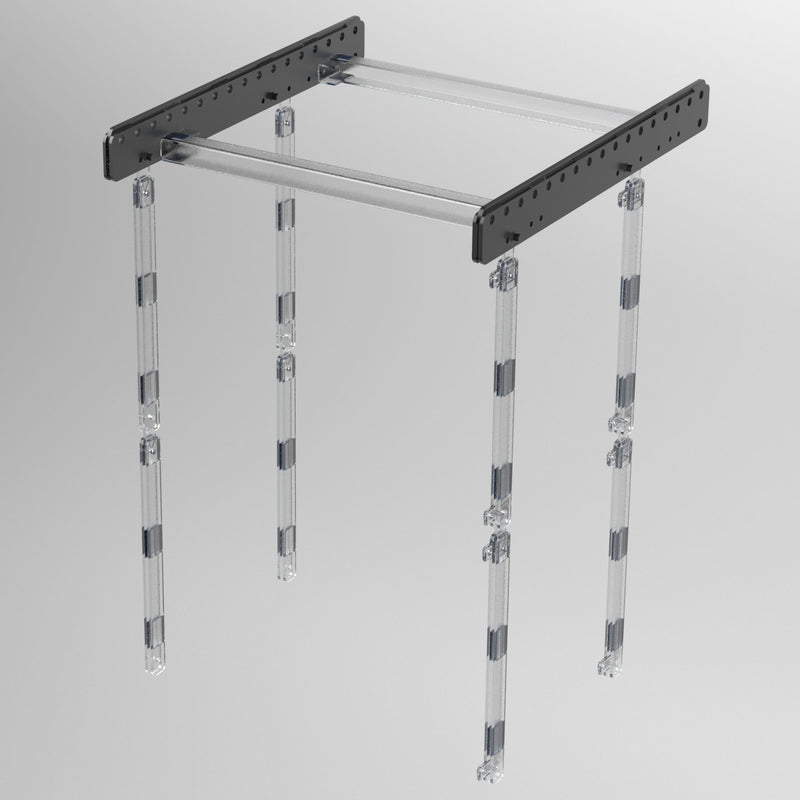 Set of 2 Flybar Suspension Bars for SUB9029-AS, SUB9019-AS, SUB9016-AS, GTS19G, S29, S29 WP, S19, S19 WP (To be used with FLB60673 and the correspondent Upper Spacer Brackets)