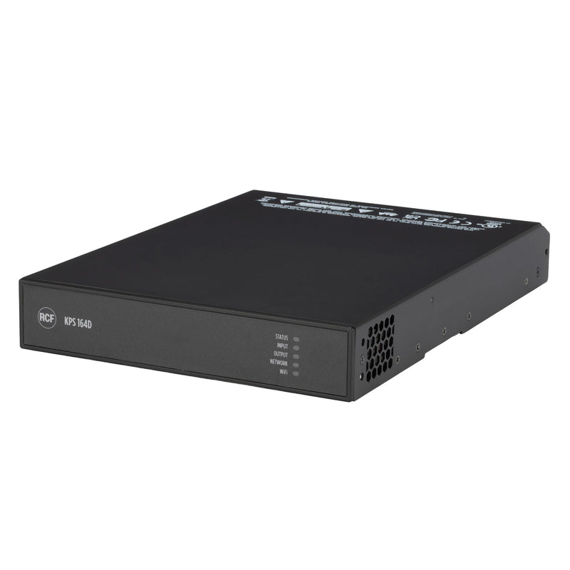 Class D Power Amplifier with DSP, Dante-Equipped (4 X 160 W)