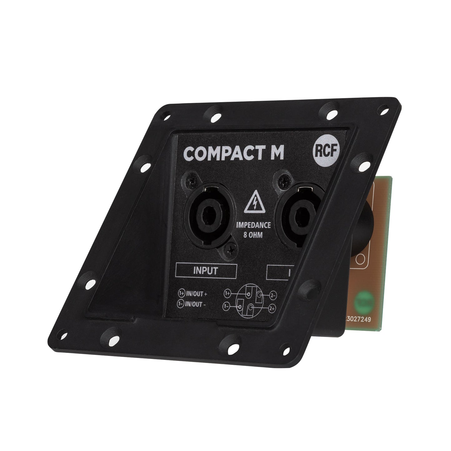 Speakon I/O Option Panel for Compact Media Series (PNL IN-OUT SPEAKON)