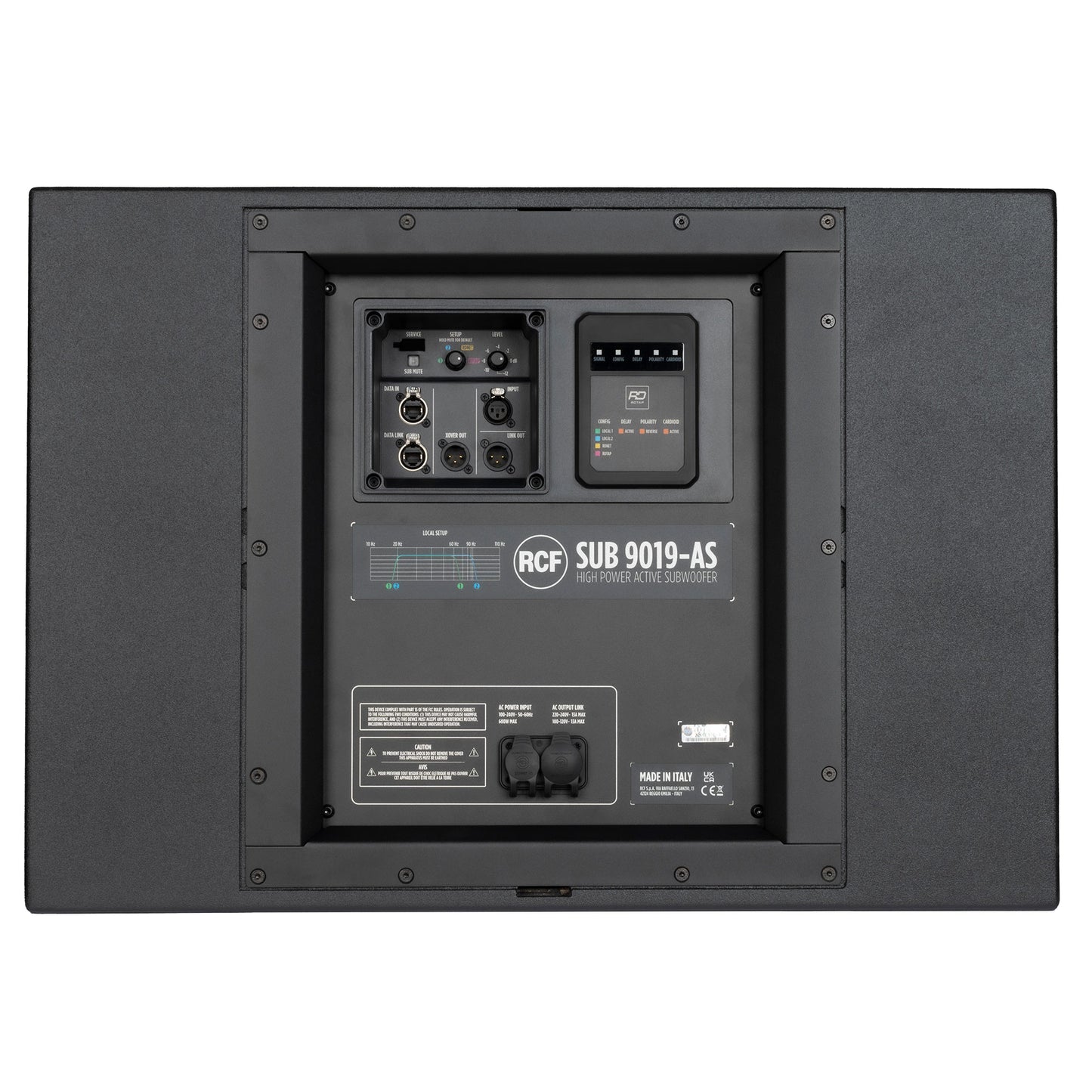 Active 4000W 19" Subwoofer (RDNET Ready)
