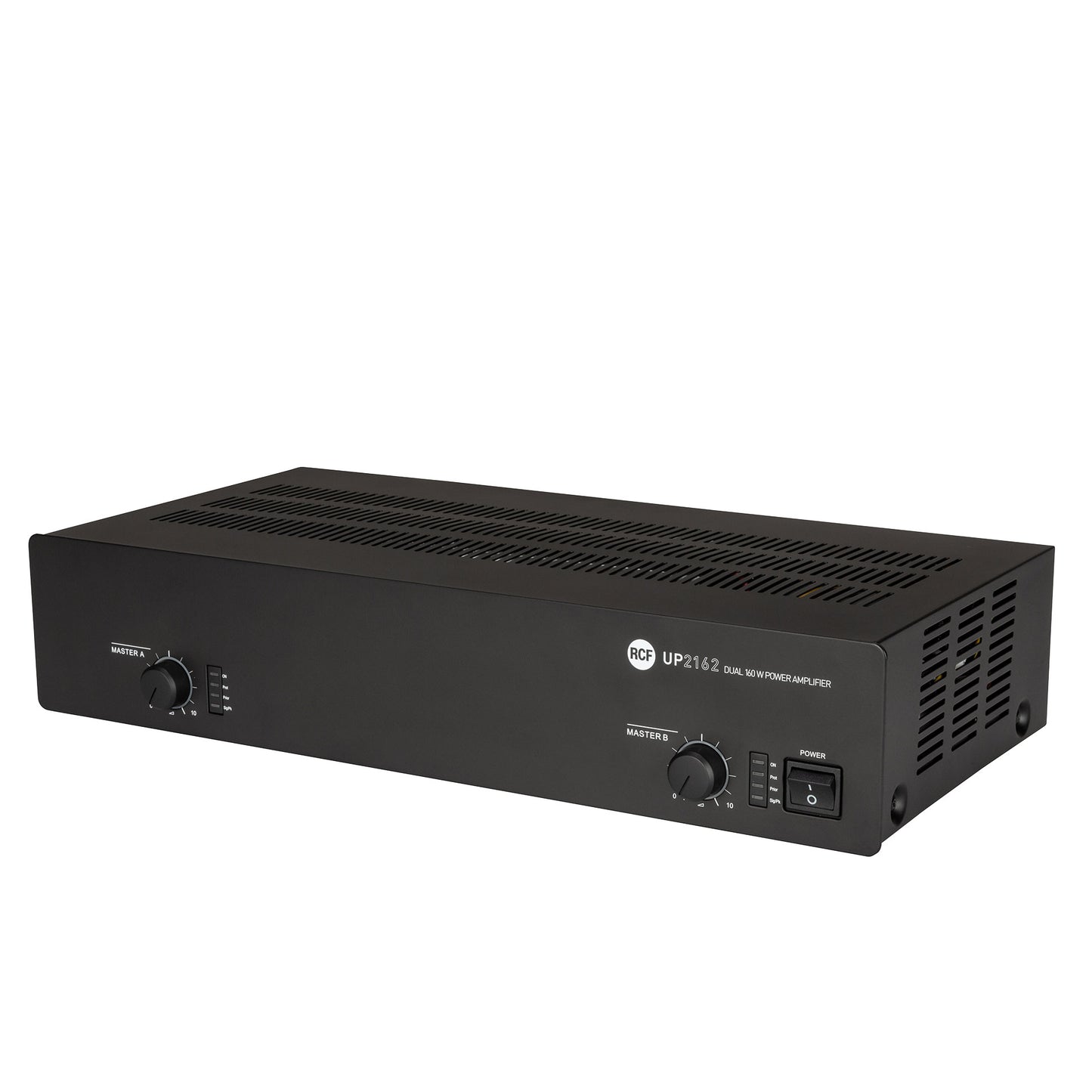 Class D 2 Channel Amplifier with Aux Input - 4 Ω, 70/100V, 2 x 160W