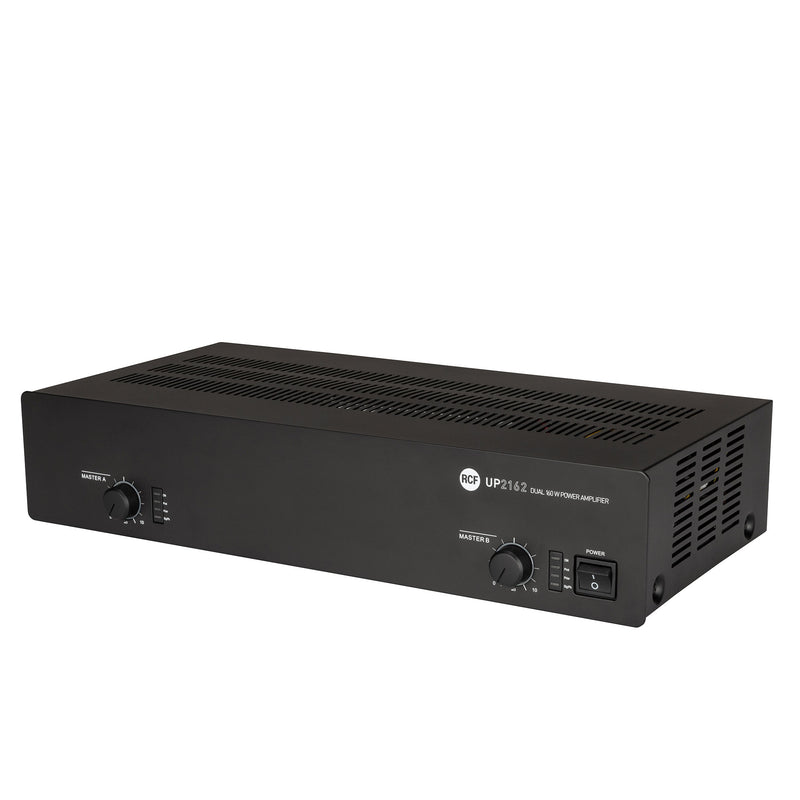 Class D 2 Channel Amplifier with Aux Input - 4 Ω, 70/100V, 2 x 160W
