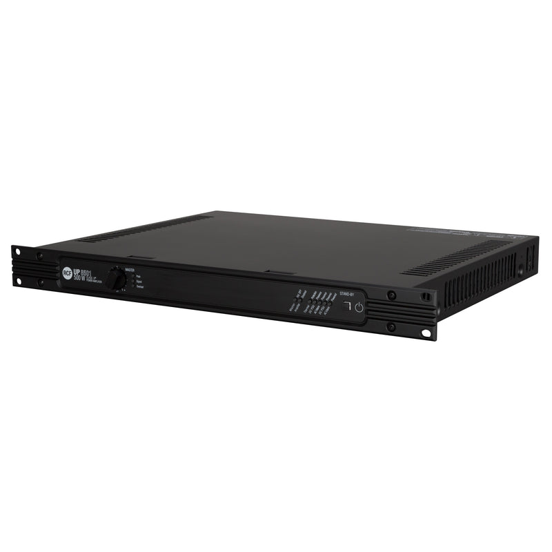 Class D Power Amplifier with Dual Input per Channel - 4 Ω, 70/100V, 500W