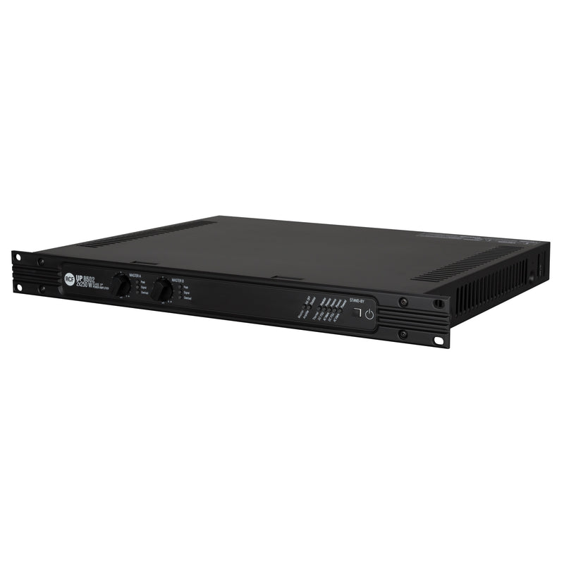 Class D Power Amplifier with Dual Input per Channel - 4 Ω, 70/100V, 2 x 250W