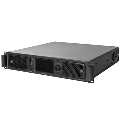 Class D Power Amplifier with DSP, RDNet Management, Dante-Equipped (4 X 4,000 W @ 2.7 Ω)