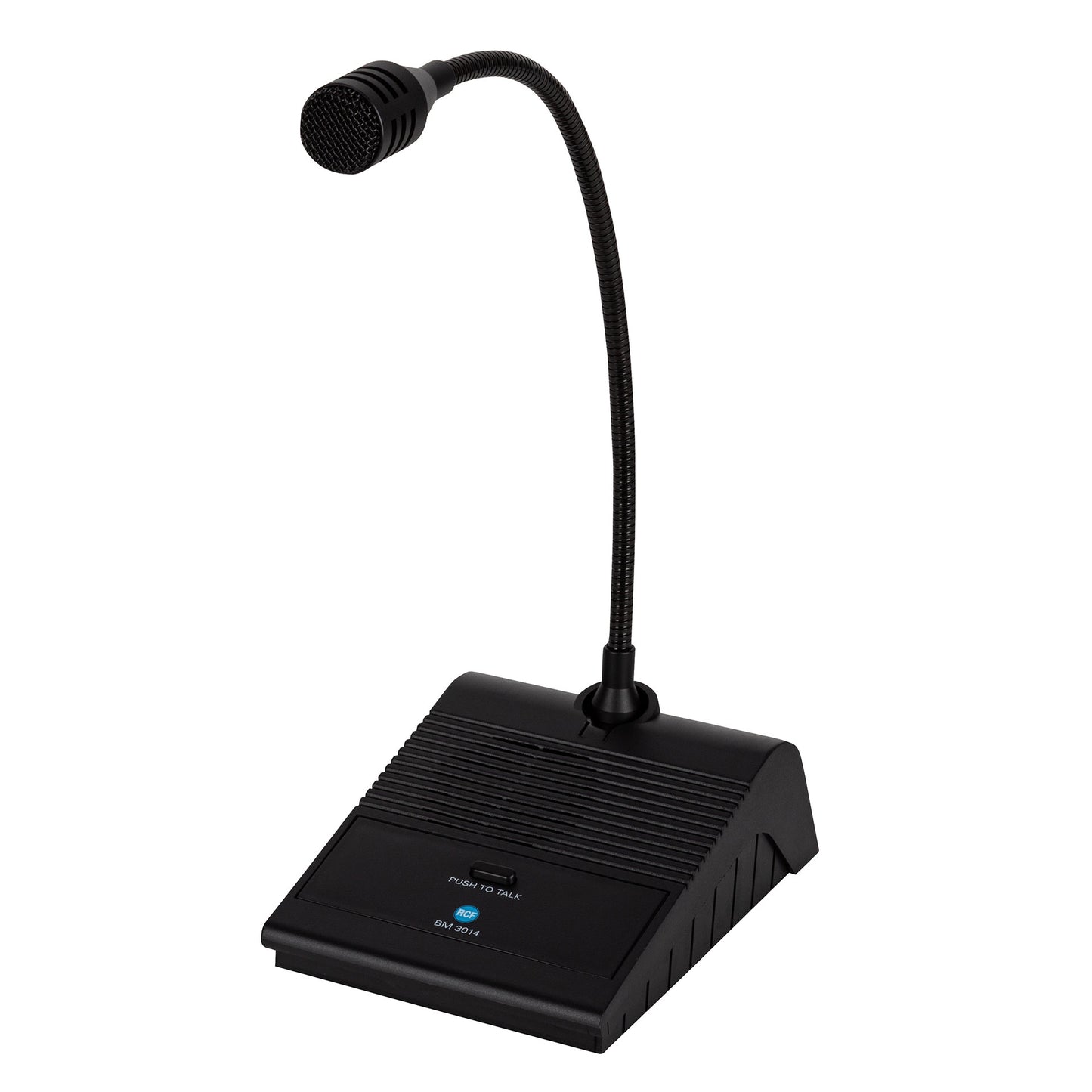 Desk-top paging mike console, 5mt.cable with XLR conn.