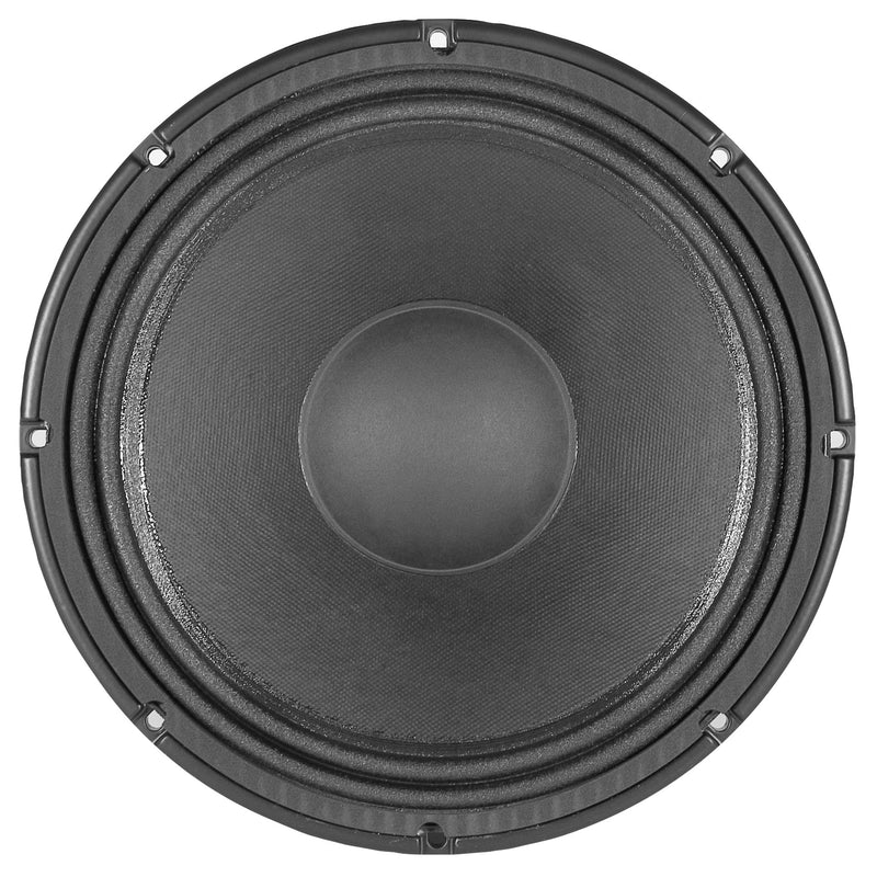 12" Power: 450W rms, 900W prog. Sensitivity: 97 dB Freq. Range 40-2000 Hz