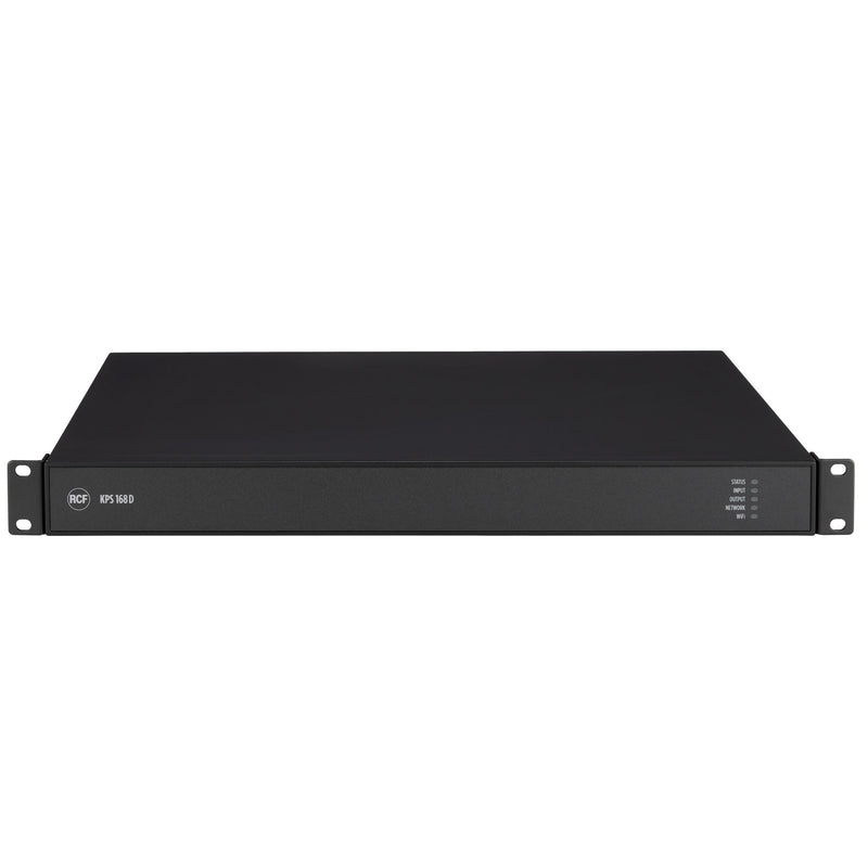 Class D Power Amplifier with DSP, Dante-Equipped (8 X 160 W)
