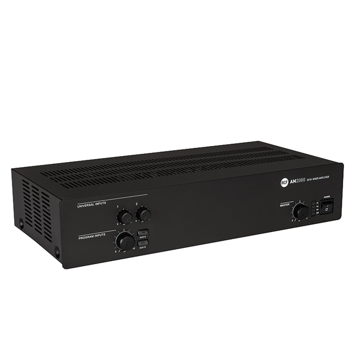 2 Input Digital Mixer/Amplifier - 4 Ω, 70/100V, 80W