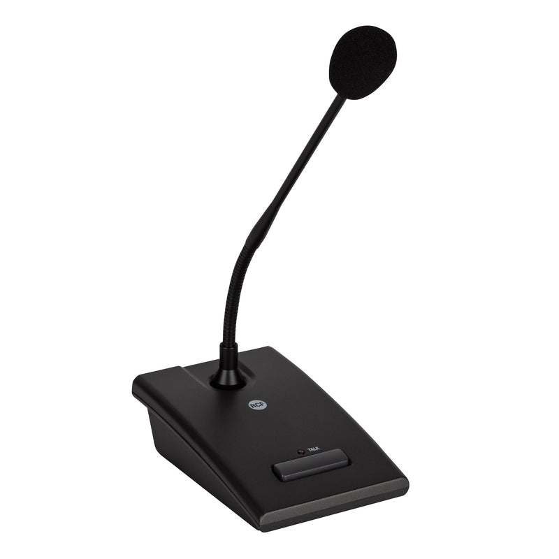 Desktop Paging Mic for ES 3080/3160-II/3323-II, AM 2160/2320/2080, & UP 2161/2321/2081 (Includes 5M RJ-45 cable)