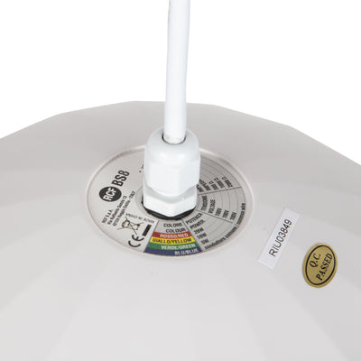 Passive Pendent Ball Speaker, 5/10/20W, 100V, 5M Suspension Cable (White)