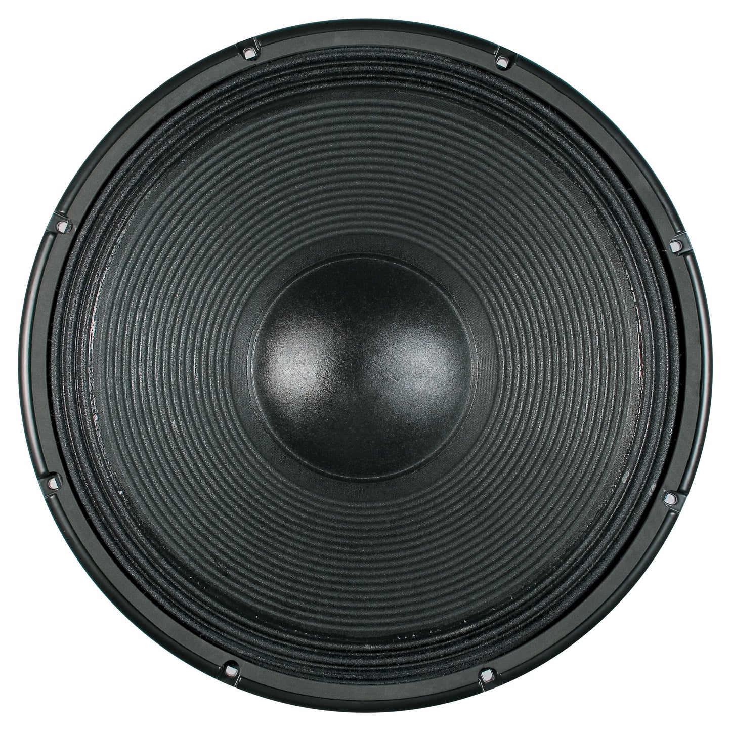 18" Power: 1200W rms, 2400W prog. Sensitivity: 98 dB Freq. Range 30-1000 Hz