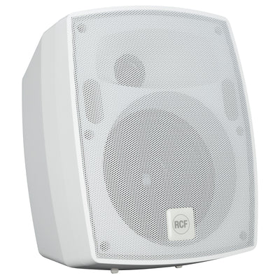 2 Way Bass Reflex Wall Mount Cabinet, 30W - White - Trasf/Low Imp