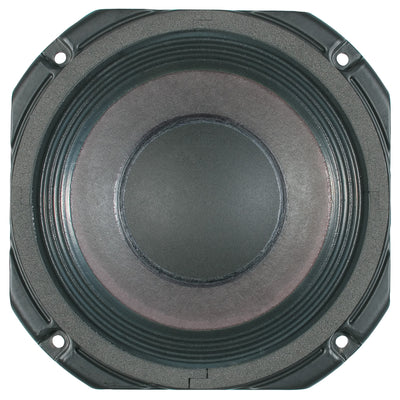 8" Power: 250W rms, 500W prog. Sensitivity: 102 dB Freq. Range 300-3000 Hz