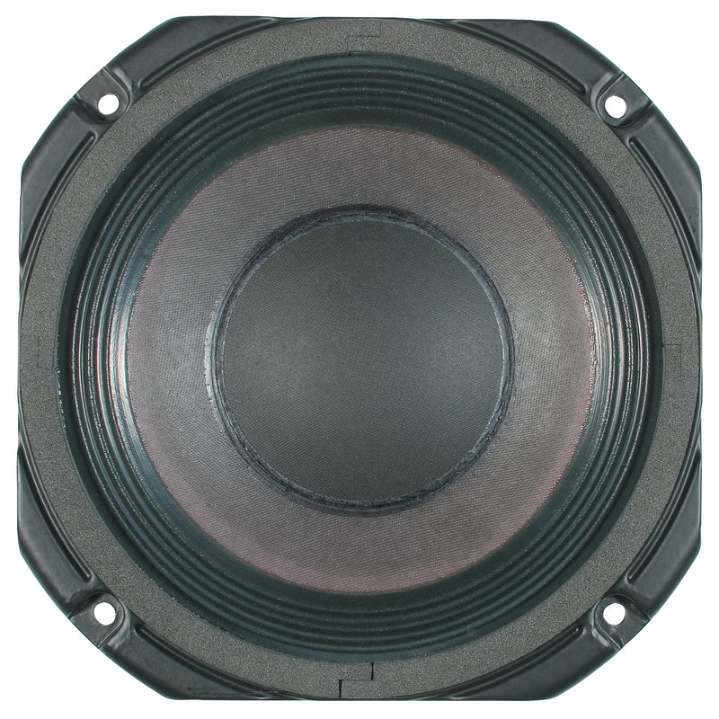 8" Power: 250W rms, 500W prog. Sensitivity: 102 dB Freq. Range 300-3000 Hz