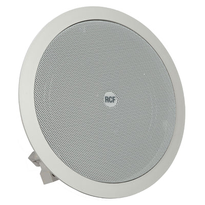 6" Twin-Cone Flush Mounting Ceiling Speaker, White, 6W, 70-100V