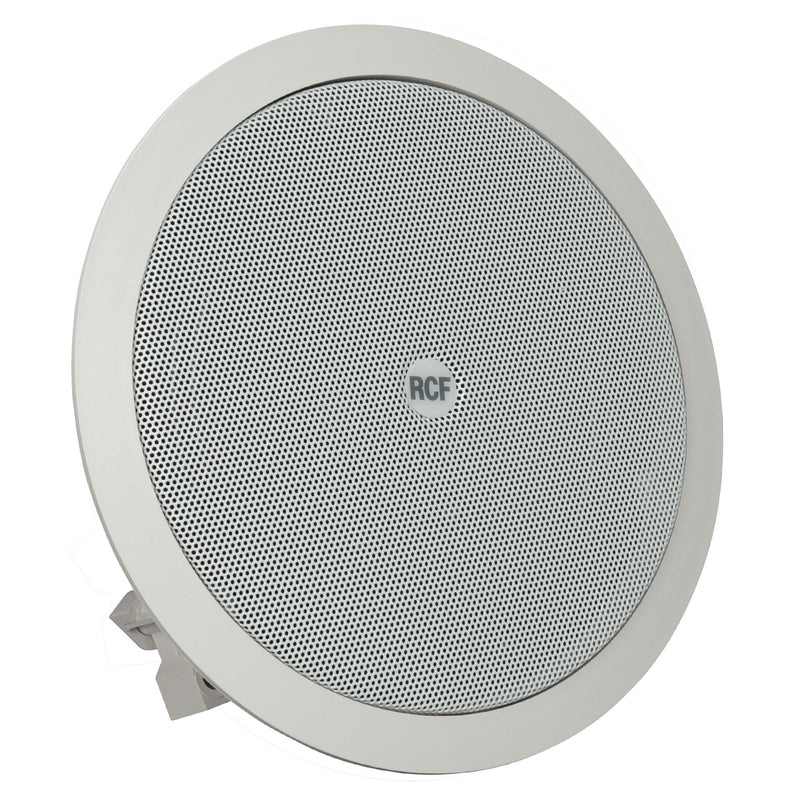 6" Twin-Cone Flush Mounting Ceiling Speaker, White, 6W, 70-100V