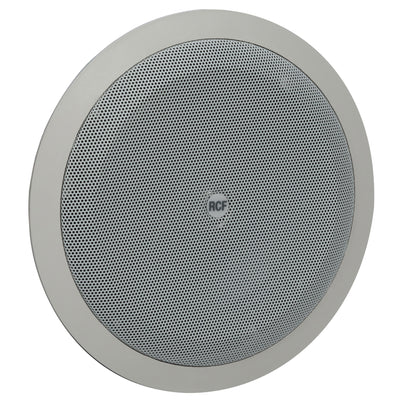 6" Coax Flush Mnt. Ceil. Speaker With Line Transf., 12W, IP. 44 (Black)