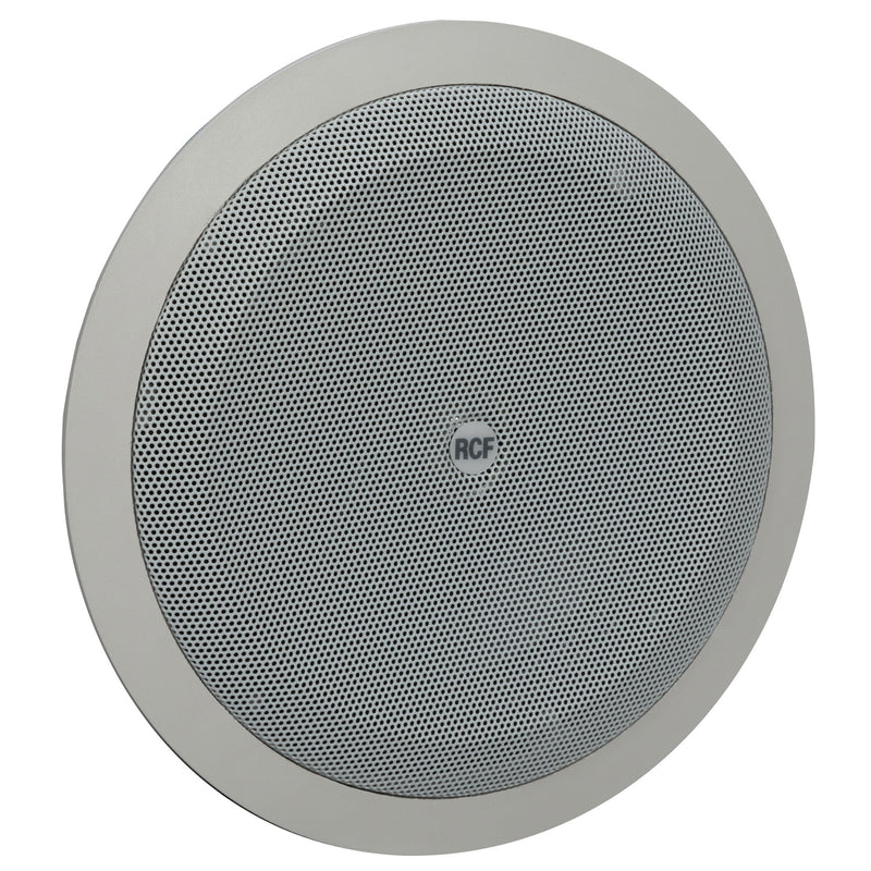 6" Coax Flush Mnt. Ceil. Speaker With Line Transf., 12W, IP. 44 (Black)