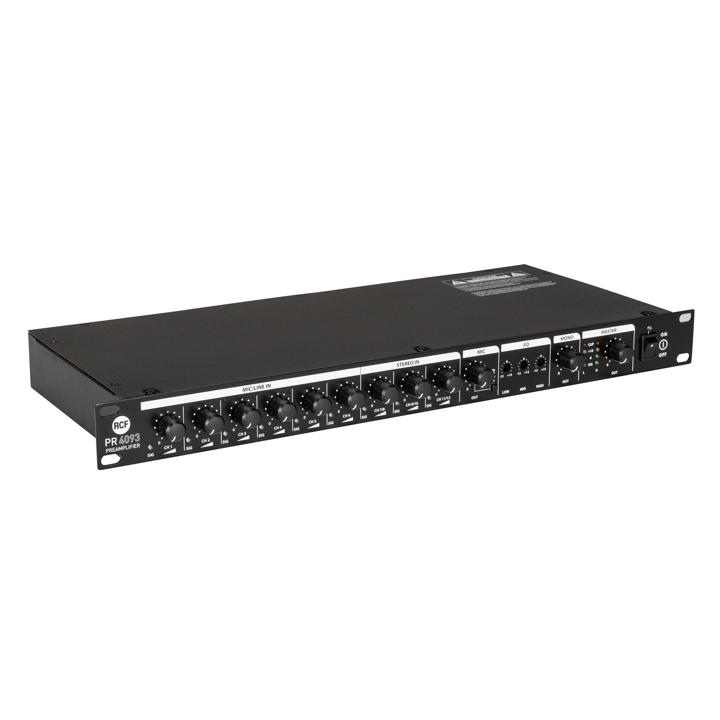 Preamplifier (9 Inputs / 3 Outputs)