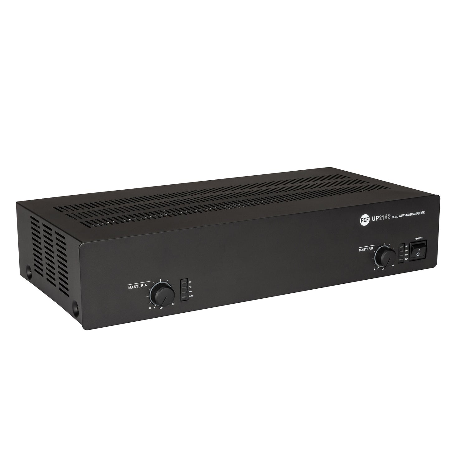 Class D 2 Channel Amplifier with Aux Input - 4 Ω, 70/100V, 2 x 160W