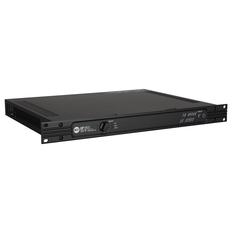 Class D Power Amplifier with Dual Input per Channel - 4 Ω, 70/100V, 500W