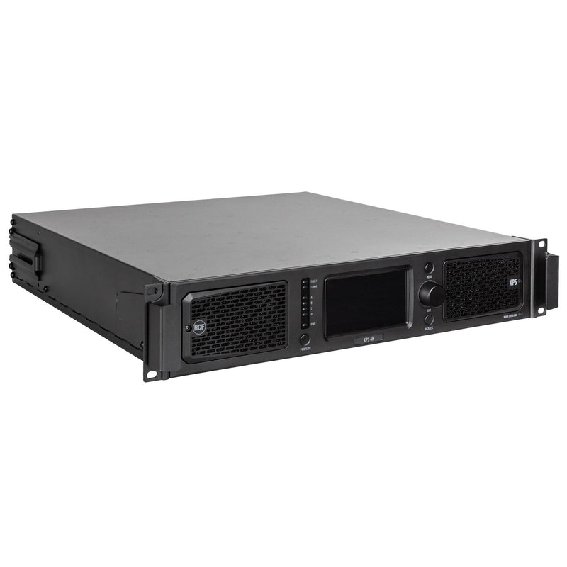 Class D Power Amplifier with DSP, RDNet Management (4 X 1,000 W @ 4 Ω)