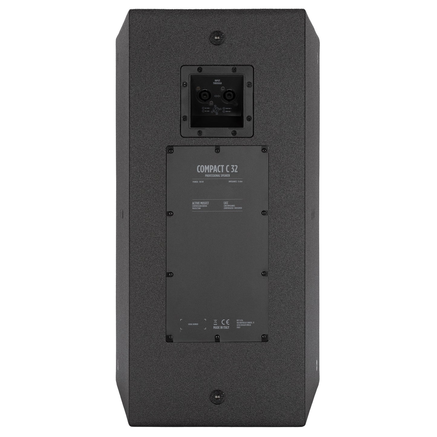 Passive 2400W 12" 2-Way Compact Speaker with 3" HF Driver