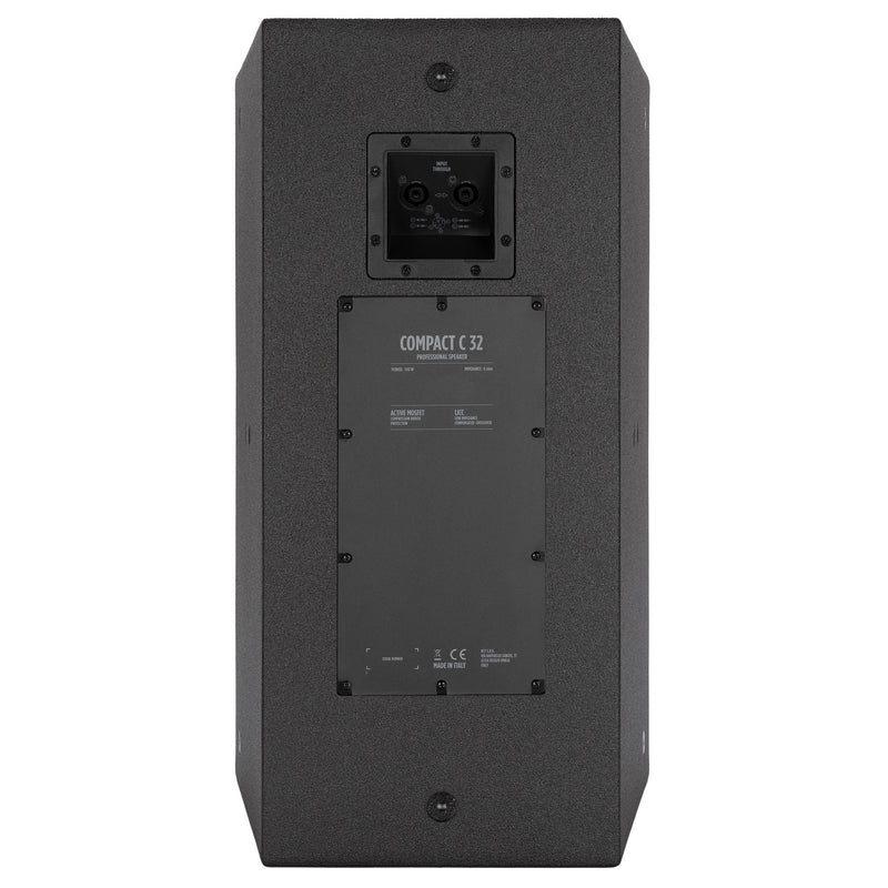 Passive 2400W 12" 2-Way Compact Speaker with 3" HF Driver