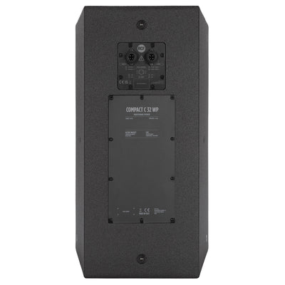 Passive 2400W 12" 2-Way Compact Speaker with 3" HF Driver (Weatherproof)