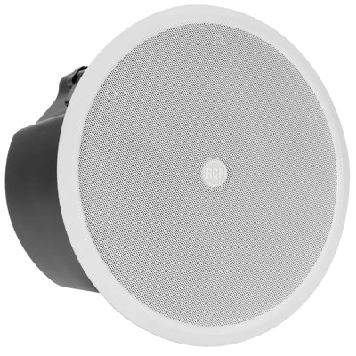 Passive 320W 6.5" 2-Way Ceiling Subwoofer w/ Transformer - 8 Ω, 70/100V (White)
