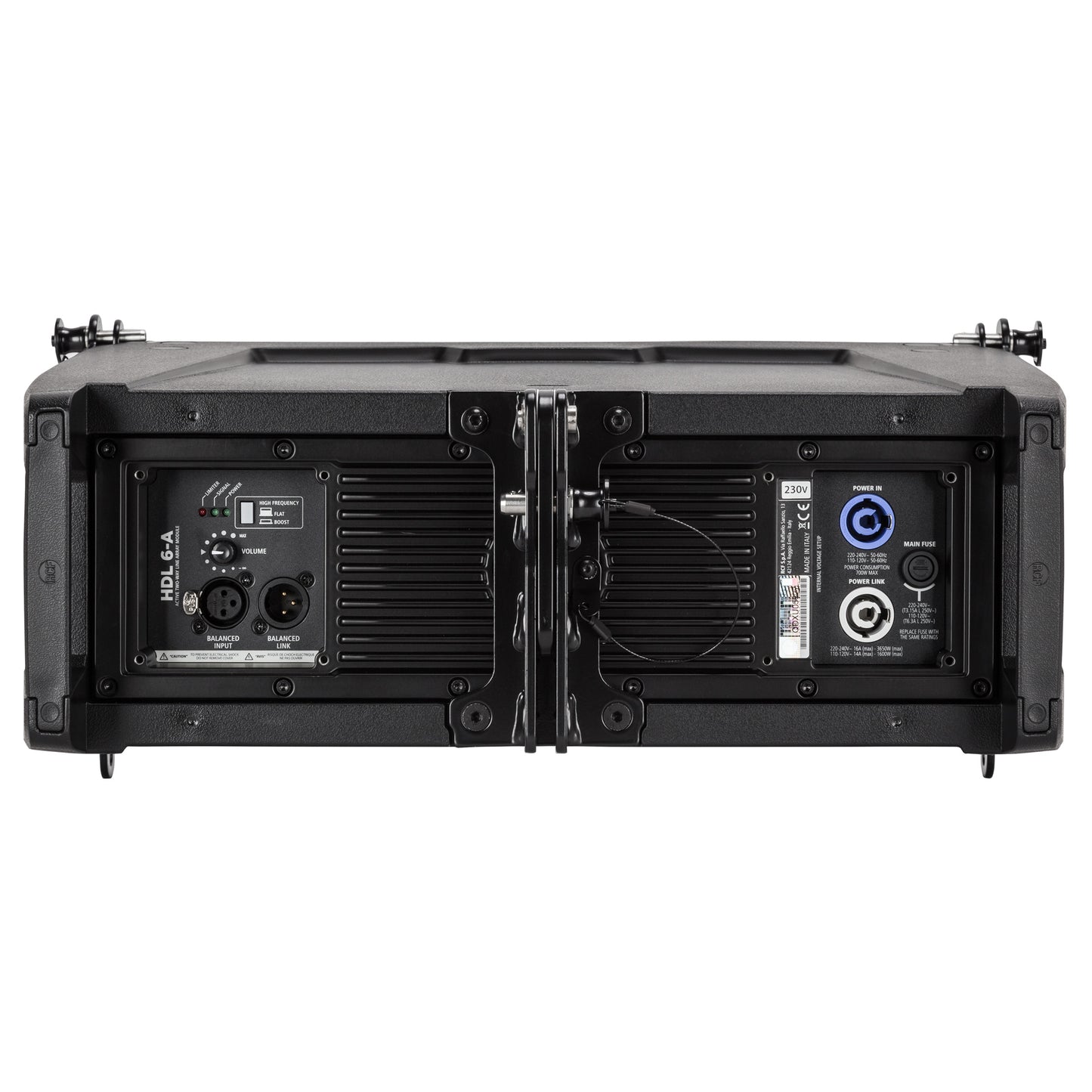 Active 1400W Dual 6" Compact 2-Way Line Array