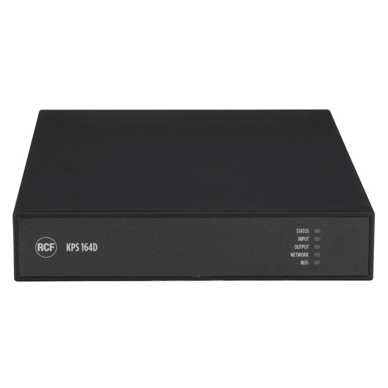 Class D Power Amplifier with DSP, Dante-Equipped (4 X 160 W)