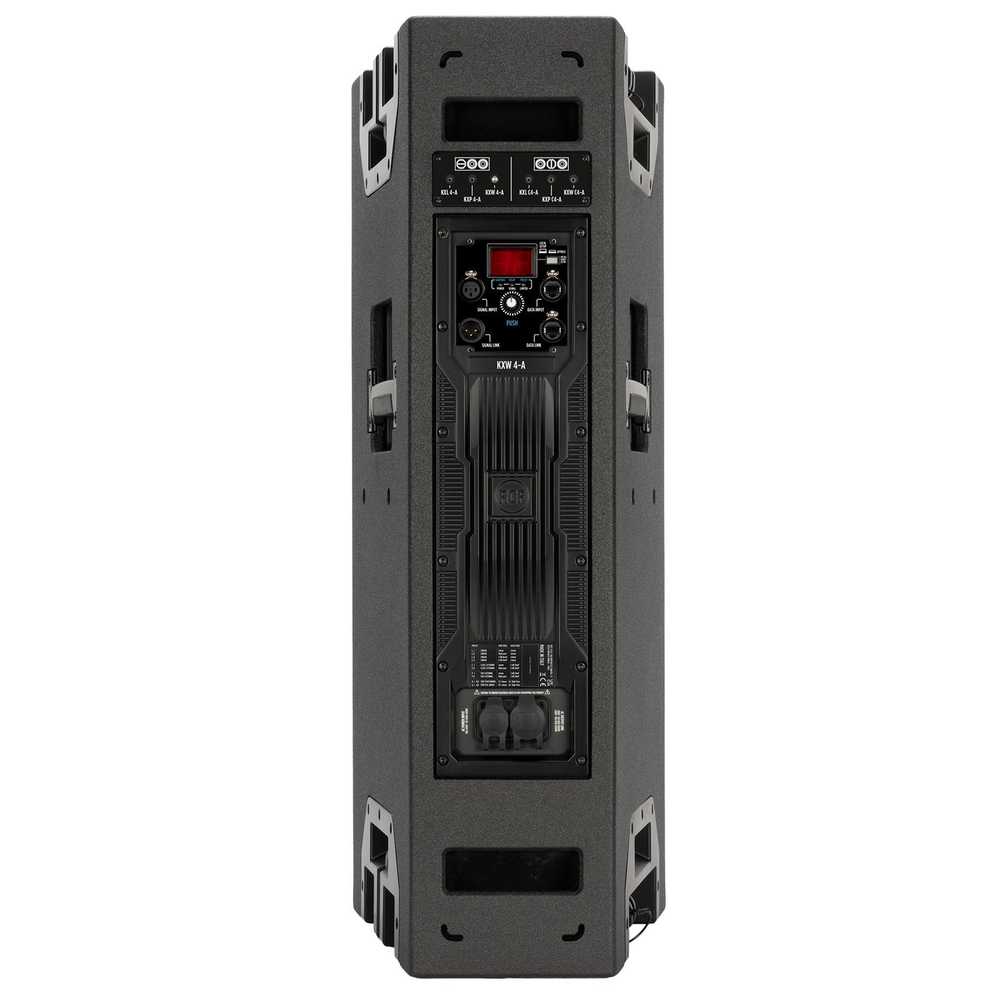 Active 3200W Dual 10" 2-Way Wide Directivity Speaker (RDNET Ready) (100˚ X 50˚ Coverage)