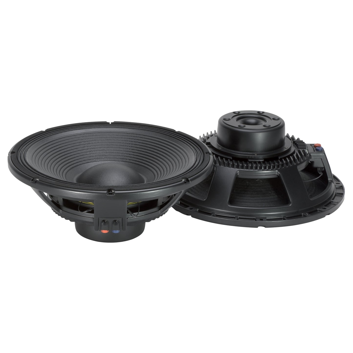 15" Power: 900W rms, 1800W prog. Sensitivity: 97 dB Freq. Range 35-1500 Hz