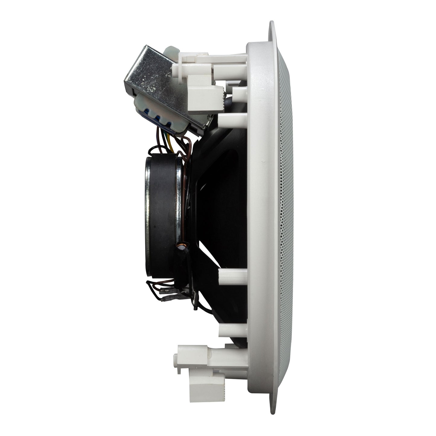 Passive 80W 8" 2-Way Coaxial Ceiling Speaker with Transformer - 70/100V (IP44)