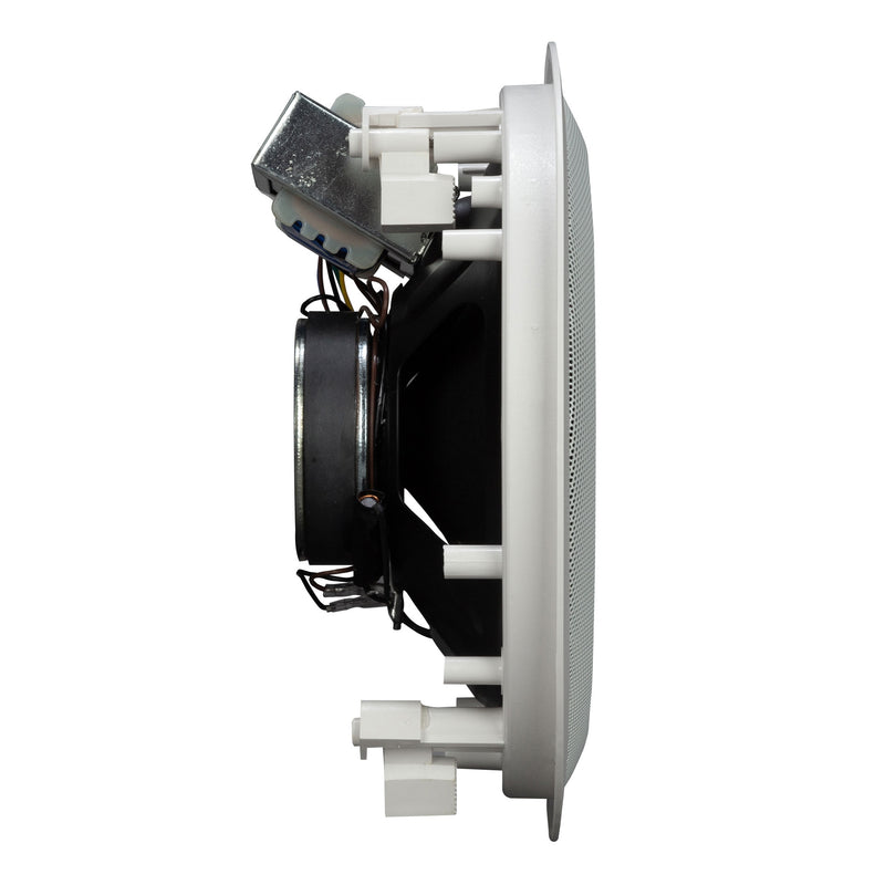 Passive 80W 8" 2-Way Coaxial Ceiling Speaker with Transformer - 70/100V (IP44)