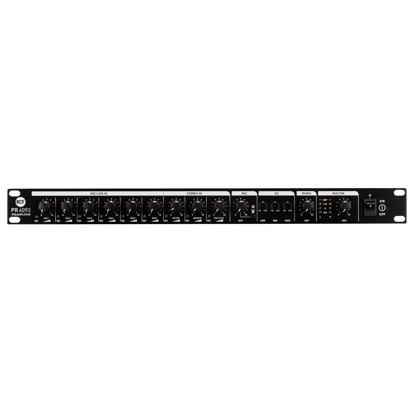 Preamplifier (9 Inputs / 3 Outputs)