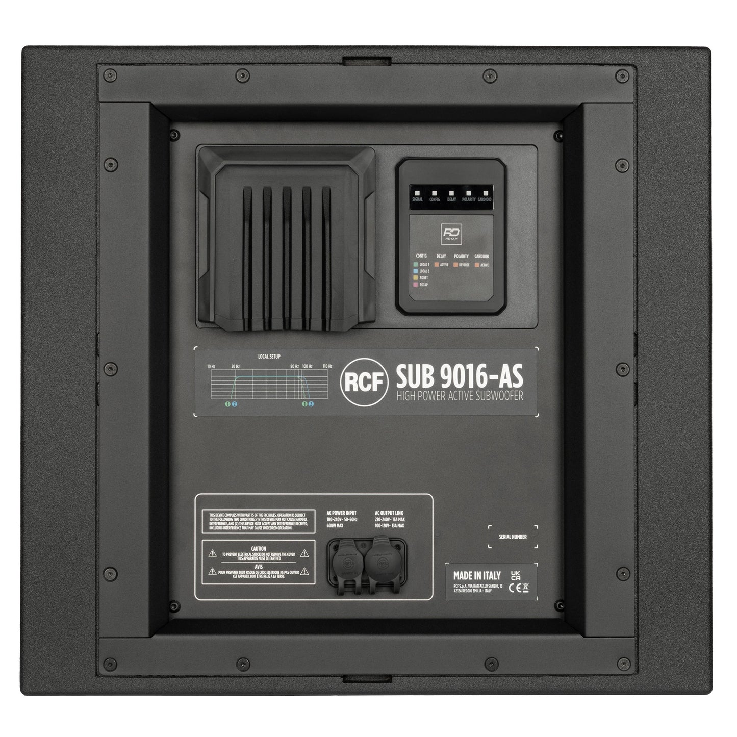 Active 4000W 16" Subwoofer (RDNET Ready)