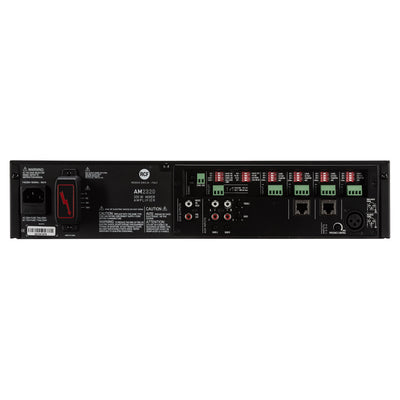 5 Input Digital Mixer/ Amplifier - 4 Ω, 70/100V, 160W