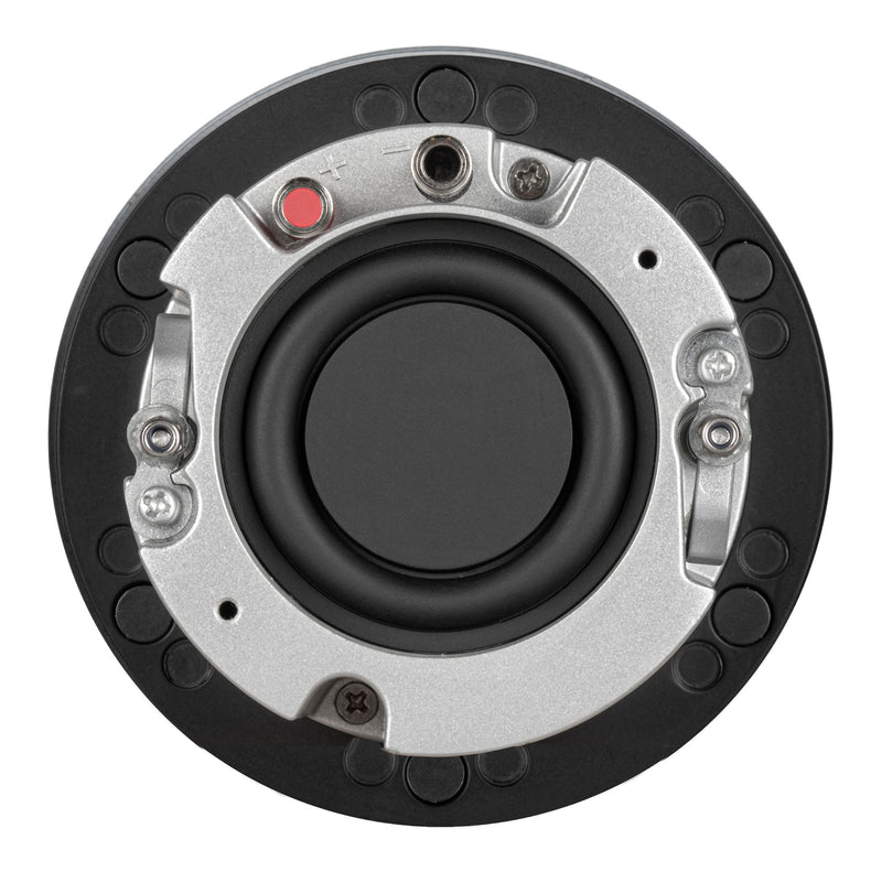 (2) Passive 60W 2.5" Ceiling Speakers (Contains White & Black Grills) - 16 Ω