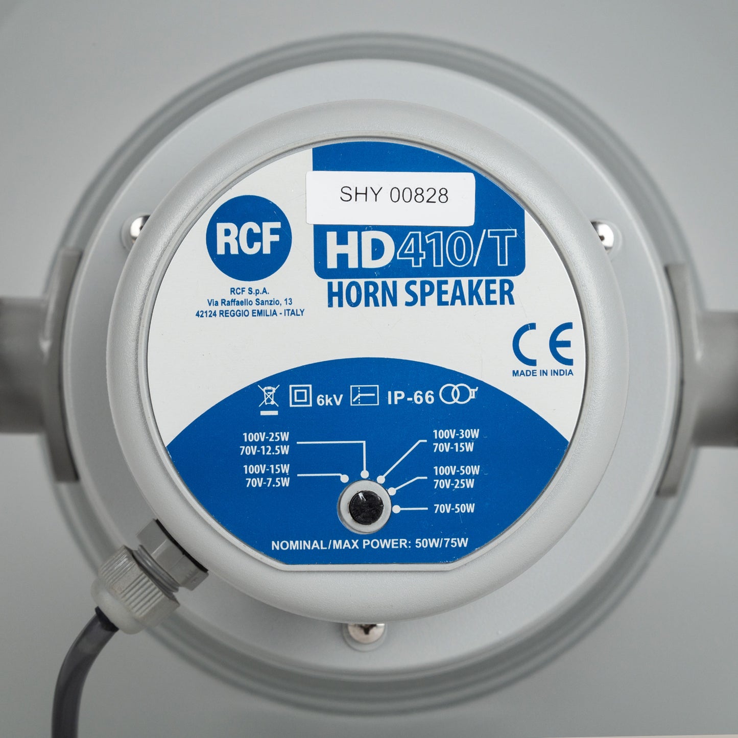 Passive 70/100V 50W RoundPaging Horn (IP 66)