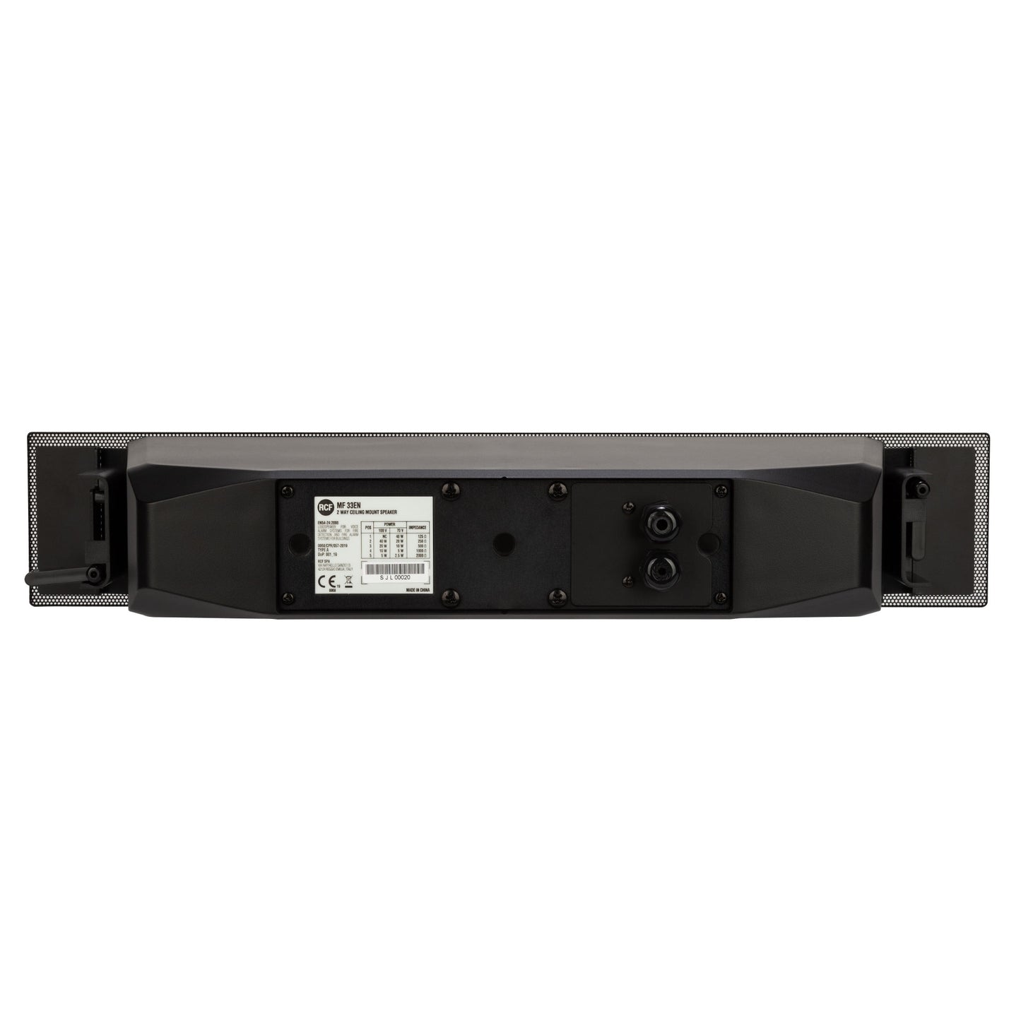 Passive 160W Dual 3" 2-Way Recessed Ceiling Speaker - 8 Ω, 70/100V (EN54-24)