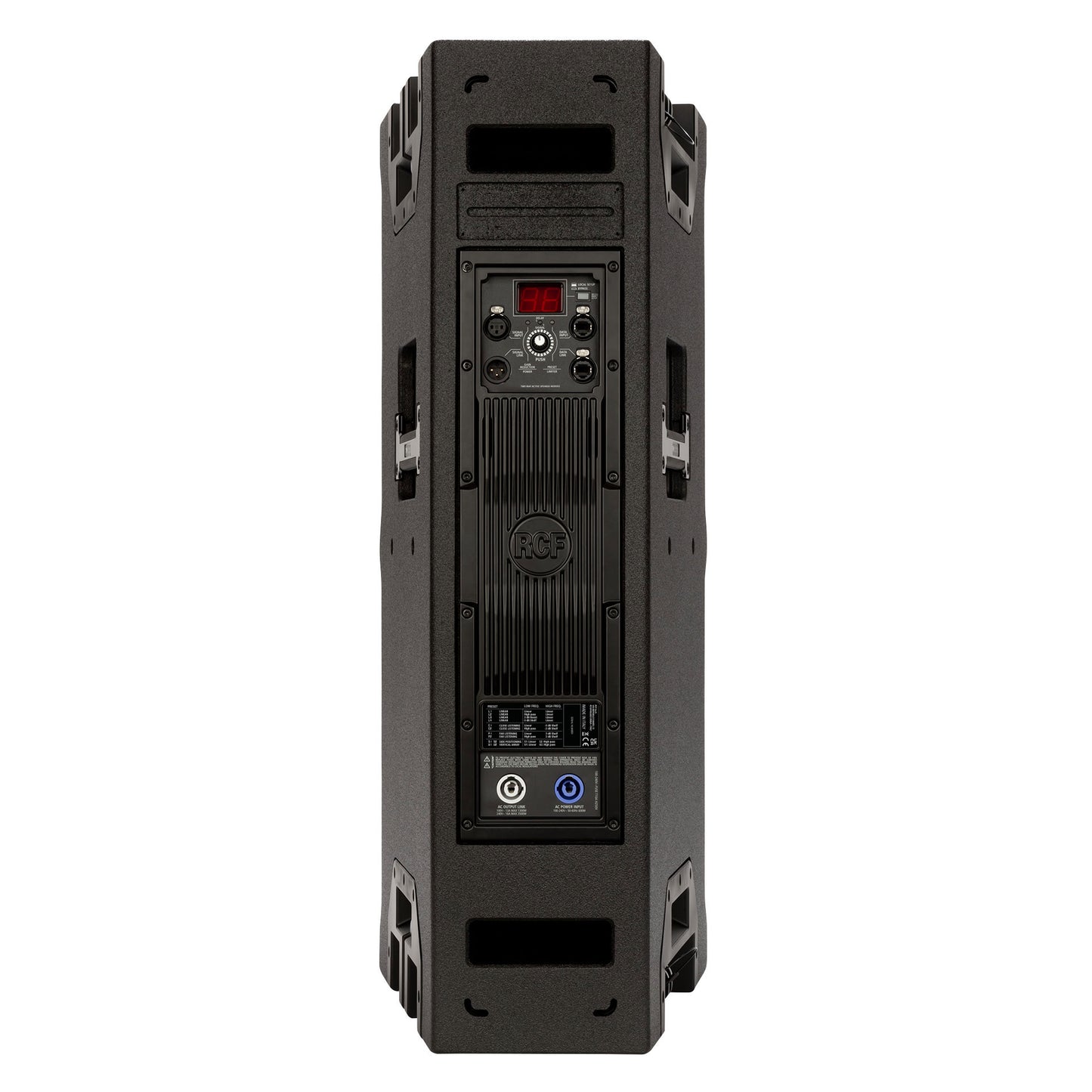 Active 3200W Dual 10" 2-Way Wide Directivity Speaker (RDNET Ready) (100˚ X 50˚ Coverage)