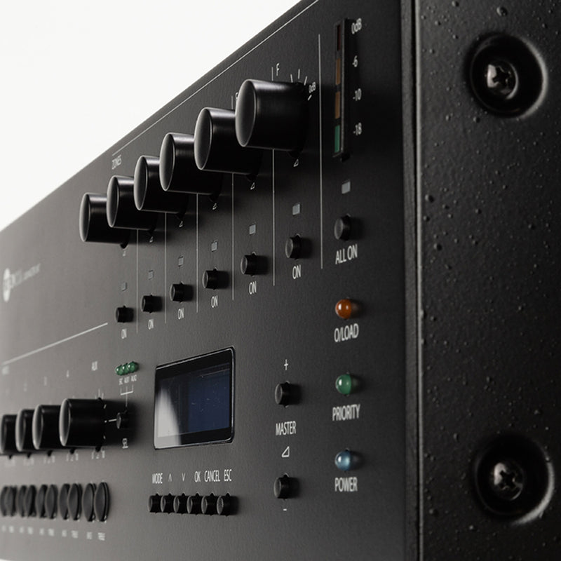 6 Zone Digital Mixer/Amplifier Master Unit - 240W