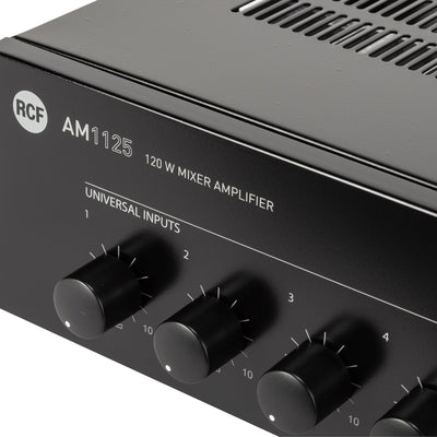 5 Channel Digital Mixer/Amplifier - 4 Ω, 70/100V, 160W