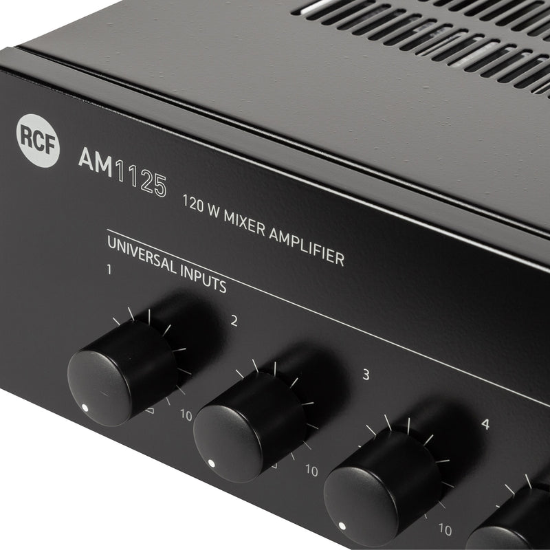 5 Channel Digital Mixer/Amplifier - 4 Ω, 70/100V, 160W