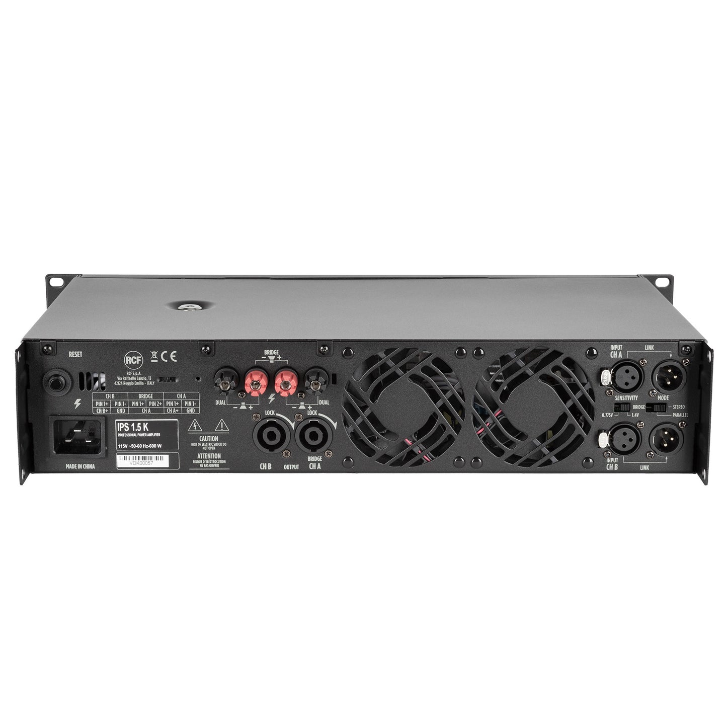 Class H Power Amplifier (2 X 750 W @ 4 Ω)