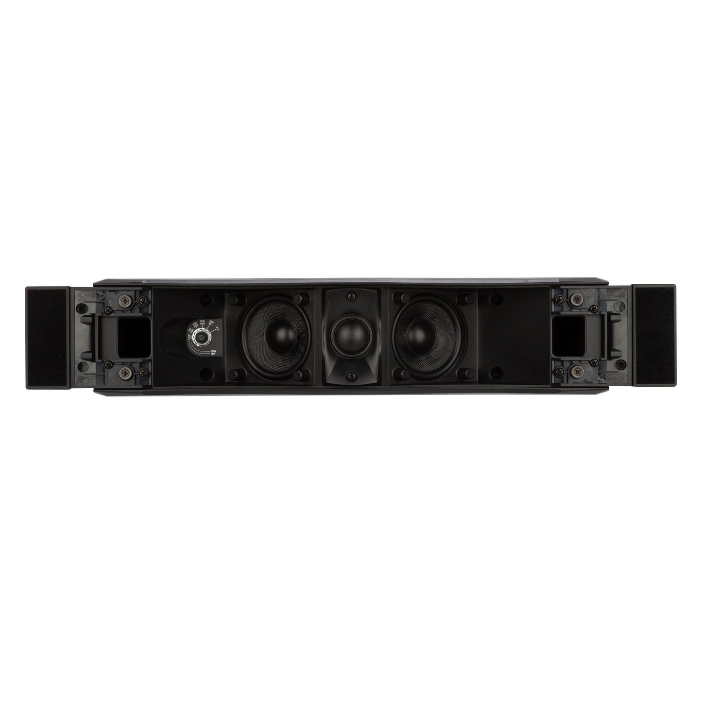 Passive 160W Dual 3" 2-Way Recessed Ceiling Speaker - 8 Ω, 70/100V (EN54-24)