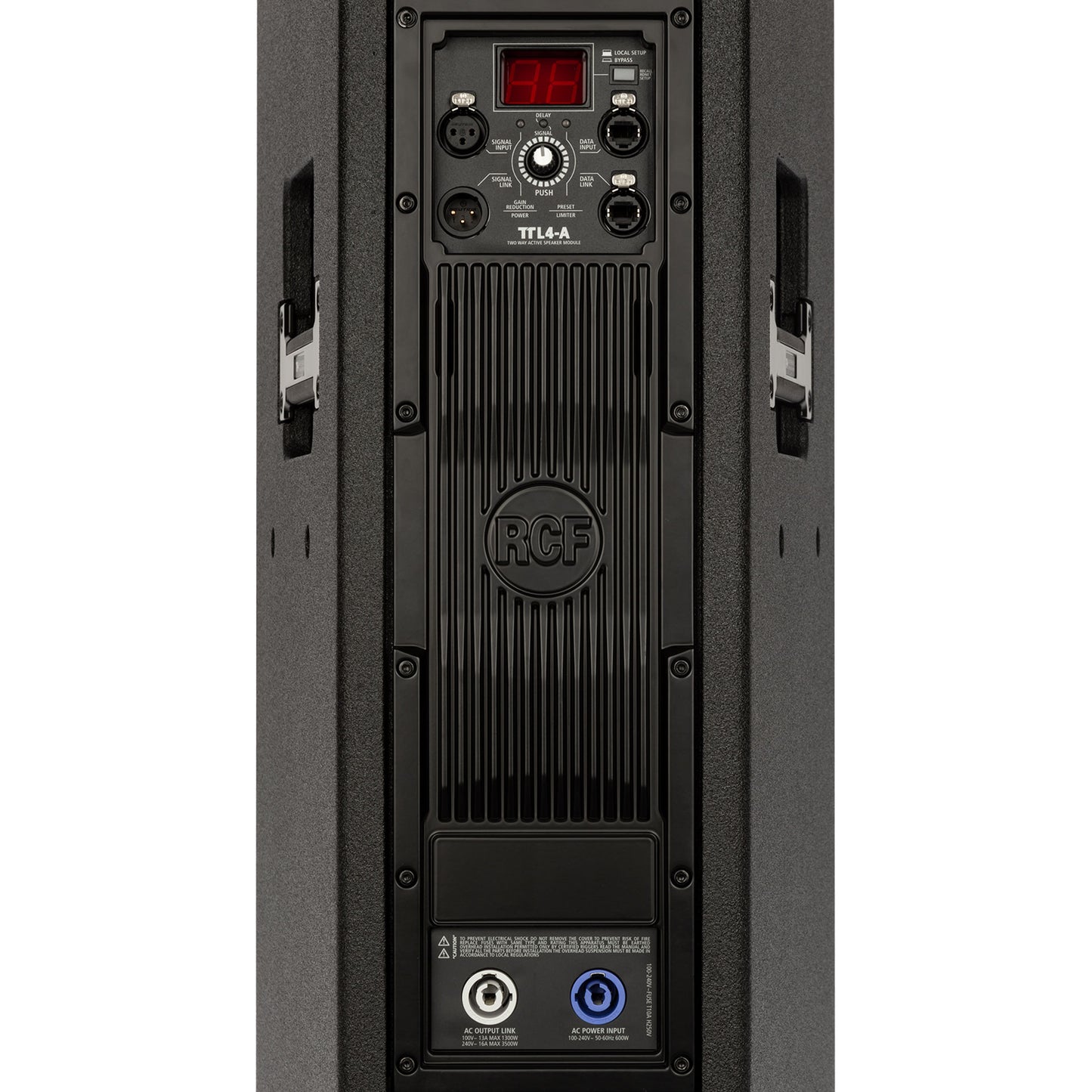 Active 3200W Dual 10" 2-Way Line Source Speaker (RDNET Ready)